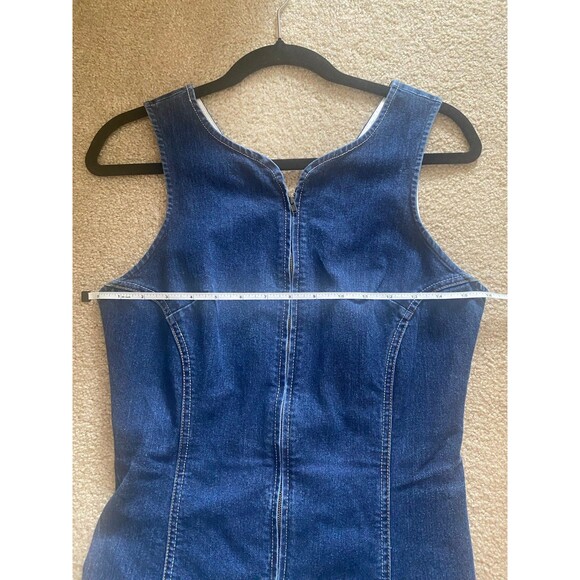 Vintage Y2K Venus Jean Denim Dress Size Small Summer Spring 90s - Picture 7 of 12